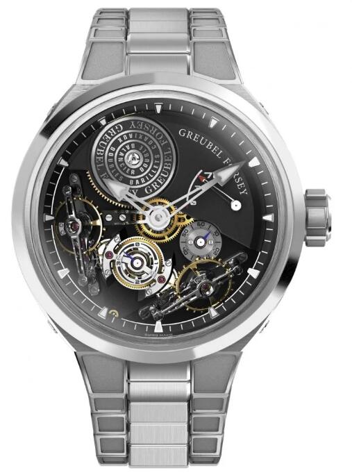 Greubel Forsey Double Balancier Convexe Titanium replica watch